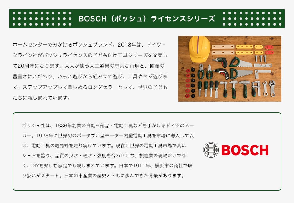 BOSCH（ボッシュ）ライセンスシリーズ