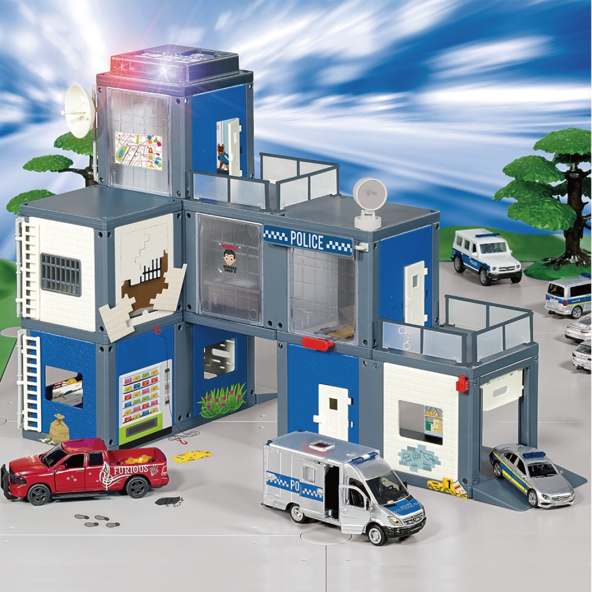 SIKU WORLD 警察署: バリエーション表示 ボーネルンド オンライン