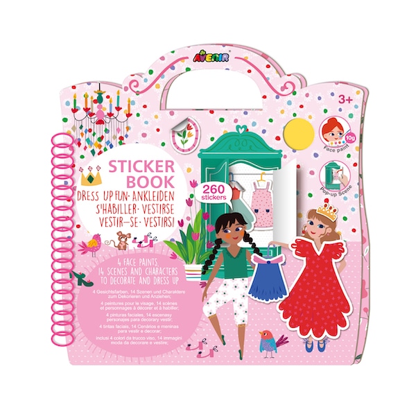 貼ってはがせるシールBOOK ファッション