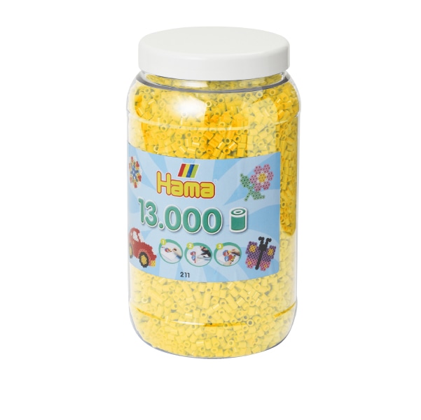 ハマビーズ ボトル 13000pcs ライトイエロー