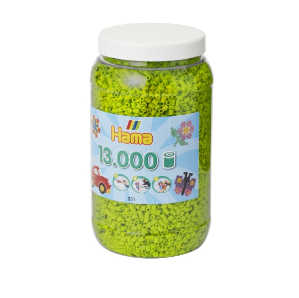 ハマビーズ ボトル 13000pcs ライムグリーン