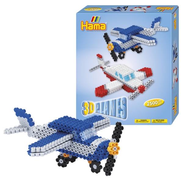 【35%OFF】ハマビーズ3Dセット・飛行機