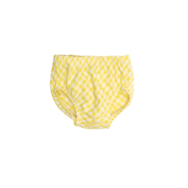 【50%OFF】ギンガム・イエローブルマ(24ヶ月頃)